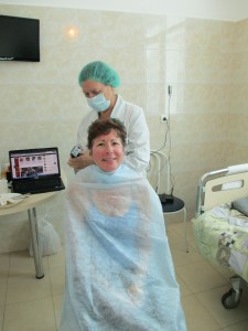 Here we go!  The shave.