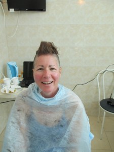 OK, it doesn't look like Demi, but I didn't have a stylist either. 