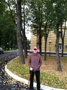 Yes, I'm the good one with the lunch lady net on.