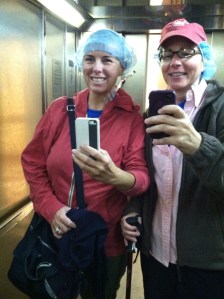 Lunch ladies out on the hunt for Ice Cream