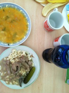 How they serve tongue the next day. Just add gravy and noodles.  