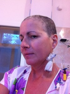 Hair contest side - NOTE Marvin is still attached to neck.  