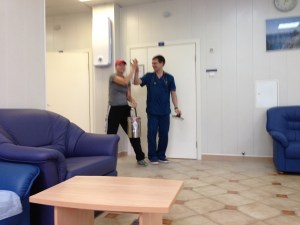 High Five With Dr. F, it has gone well.