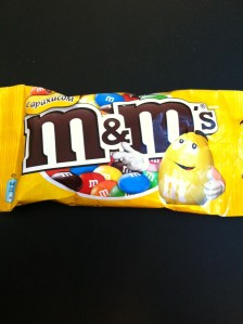Having a little party with my friends, Peanut M&M