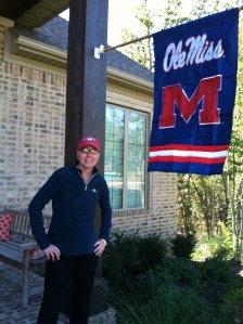 Enjoying football season.