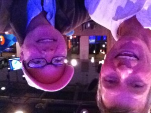 First time Thomas and I went out to eat.