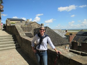 Now enjoying the view. 